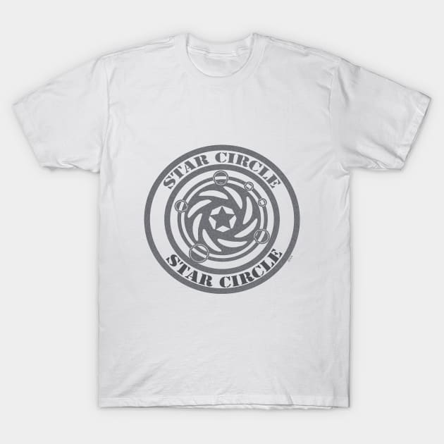 Star Circle T-Shirt by leeloolook